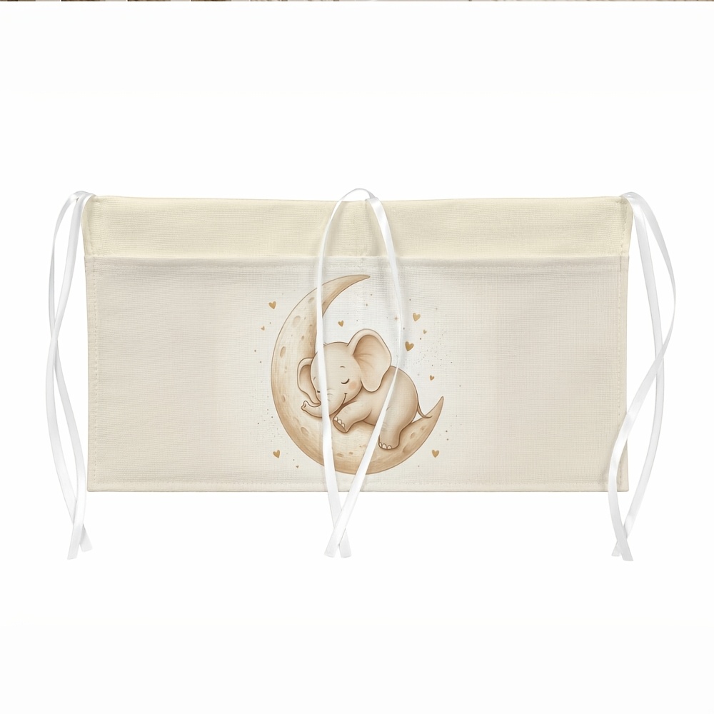 Minimalist Celestial Double Pockets Hanging Organizer for Strollers & Cribs