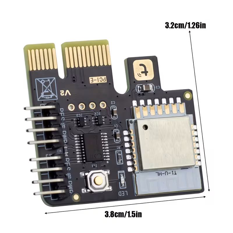a3 wifi/אלחוטי כרטיס התנעה מרחוק למחשב (pcie) - התקנה קלה על שולחן העבודה, שליטה באפליקציה/קולית, תכנון לוח זמנים, איפוס והגדרת מצב ממסר pro פרטי מוצר 0