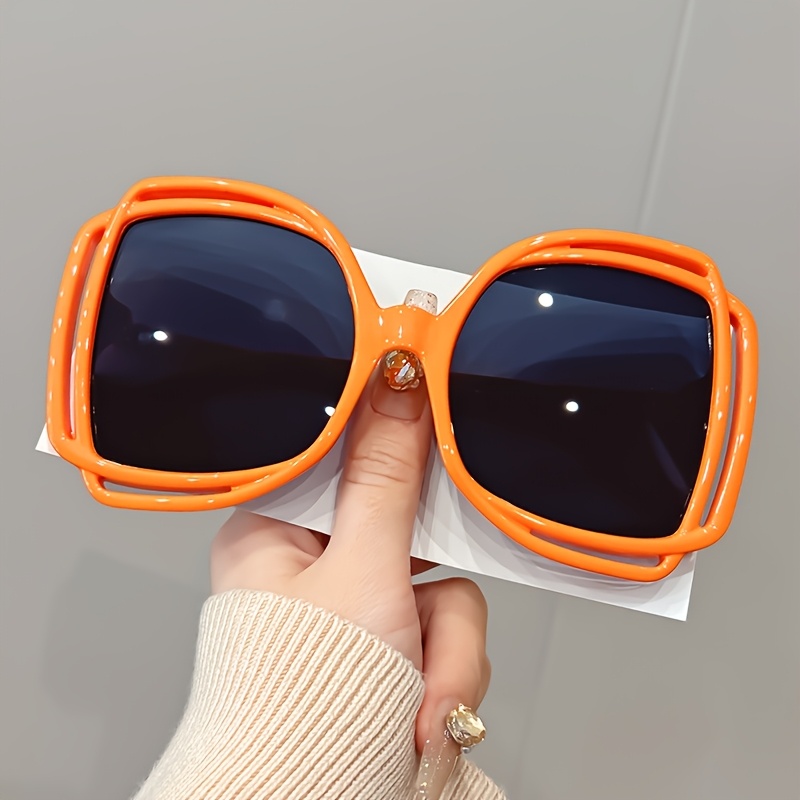 Oversized Jelly color sunglasses 2025 Latest Irregular Jelly Color Personalized Sunglasses  main image 2