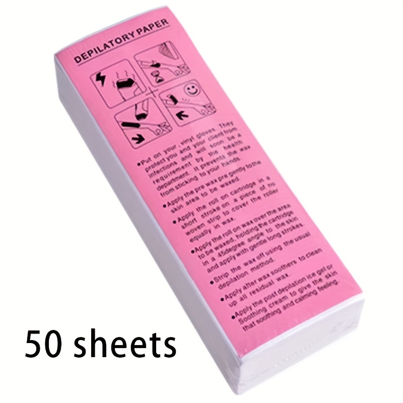 Disposable Hair Removal Paper, Disposable Non-woven Fabric Hair Removal Paper, Beauty Nail Salon Hair Removal Paper