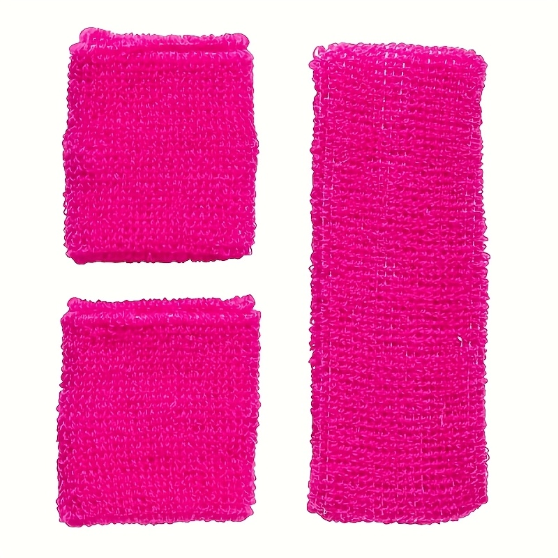 E-shop Retro 1980er Neonfarben Disco Party Dekorationen für Männer und Frauen, inklusive Armbänder und Stirnbänder, erhältlich in vier Farboptionen für