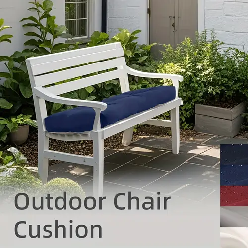 1pc bench cushion tufted bench cushions for indoor outdoor furniture 80 high quality with non slip bottom bench cushion for living room bedroom garden patio furniture cushions