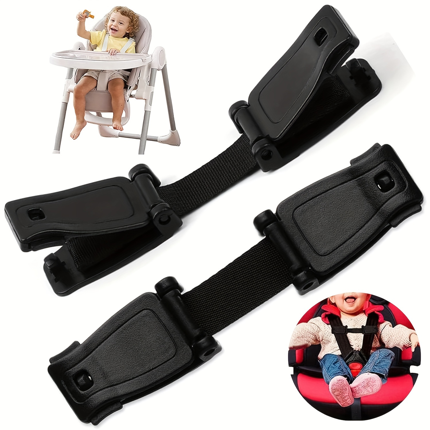     nylon chest seatbelt   safety   for car seats backpacks high chairs   secure fastening system for   protection details 1