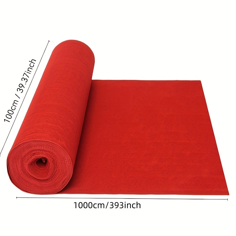E-shop Luxuriöses und dickes rotes Teppich, Einweg-Teppich, geeignet für Hochzeiten und besondere Anlässe - Waschbar, Design, für Partys, Geburtstage