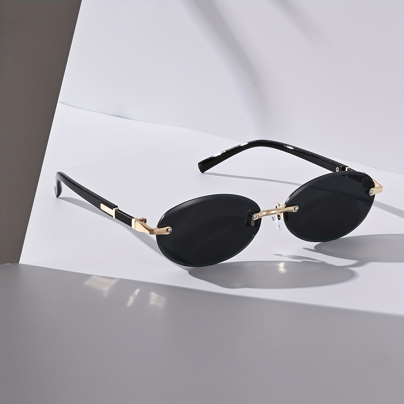 B-05☆メタルフレームオーバル8×10 楽天市場】|オーバル型 めがね