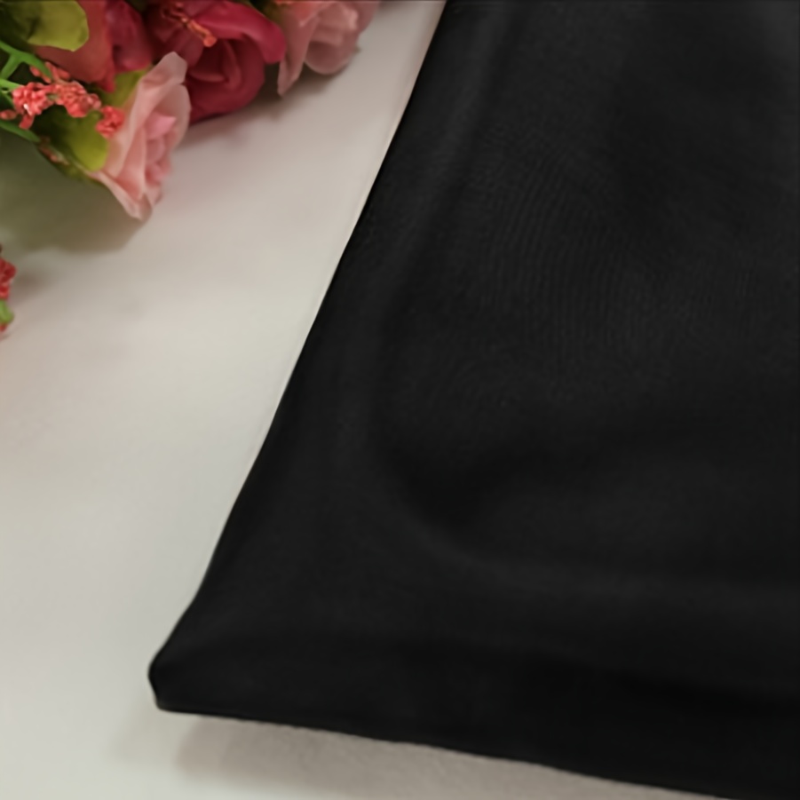 TEMU Lightweight Multicolor Lining Fabric | 100% Polyester Smooth Soft 50gsm Multicolor Solid Handmade Fabric, Suitable For Garment Lining, Wedding