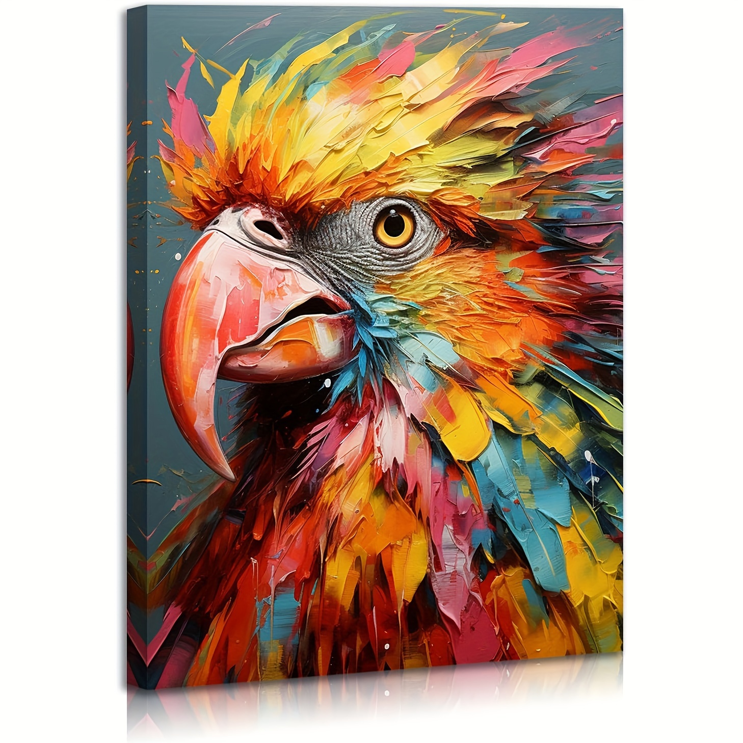 Diamond Painting - Colorful Abstract Wildlife - Koala 40x50cm canvas a –  Figured'Art