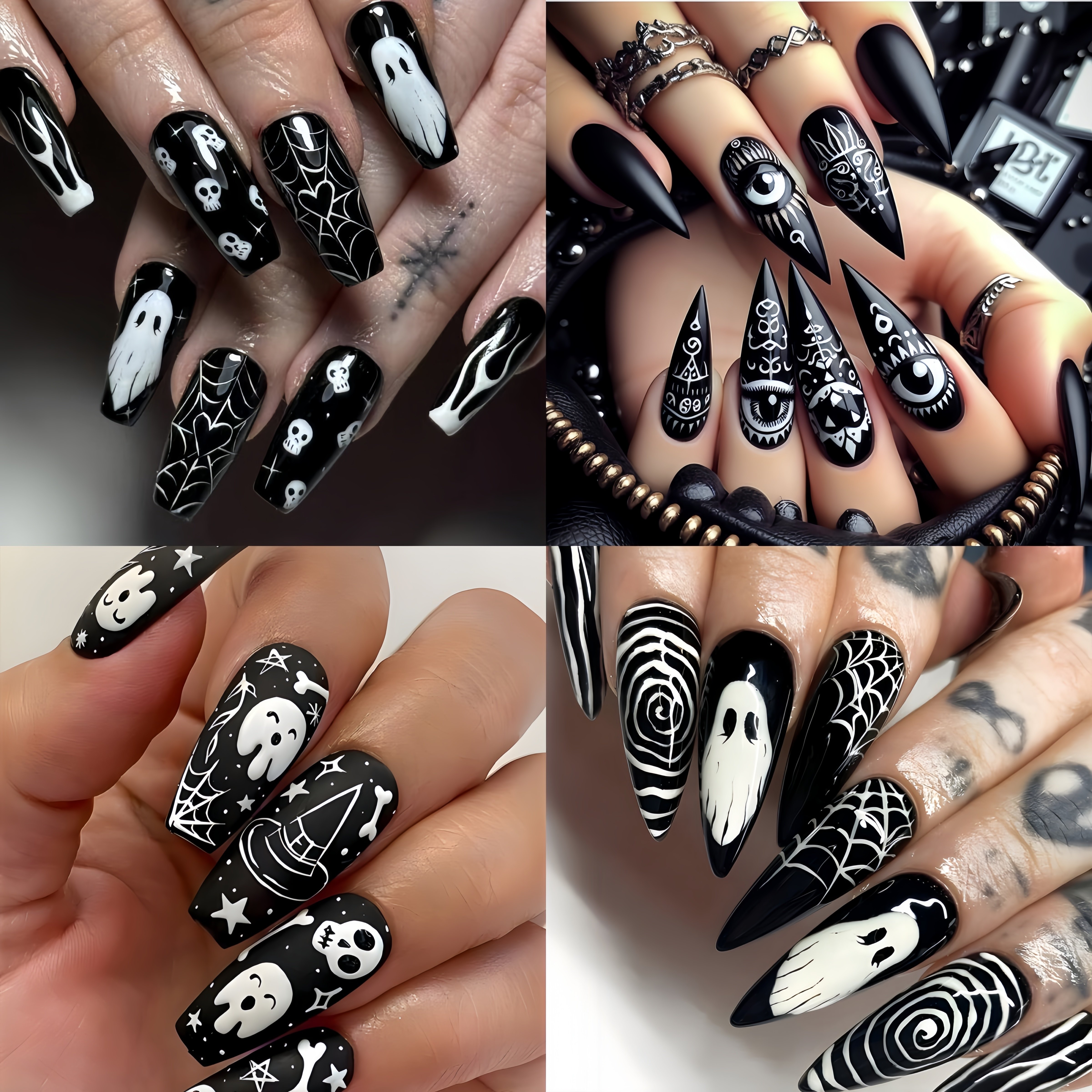 

[ ] 96pcs Halloween Art Set - -shaped , Length, , /, For & Feet , For Halloween