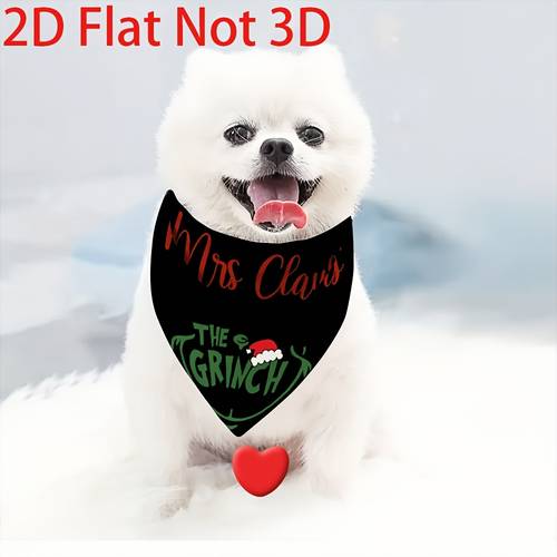 2d , 1 unidade, cachecol para cão, verde e a sua , cachecol temático para animais de estimação, ser usado como decoração de para animais de estimação, adequado para festas de animais de estimação, universal para animais de estimação, presente ideal para amantes de animais de estimação, roupa de festa, animais de estimação, acessórios para cães, reutilizável