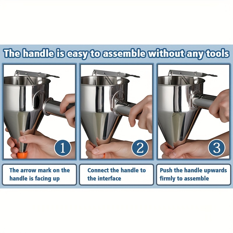 Pancake Batter Dispenser Separator Cup Funnel Cake Machine Pancake Mixer Handheld Paper Cup Cake Measuring And Baking Tool E7c889c8 097f 4587 9b6e E4200f5f9000.f5c9fd1efc4f7b313a41473f675963c1