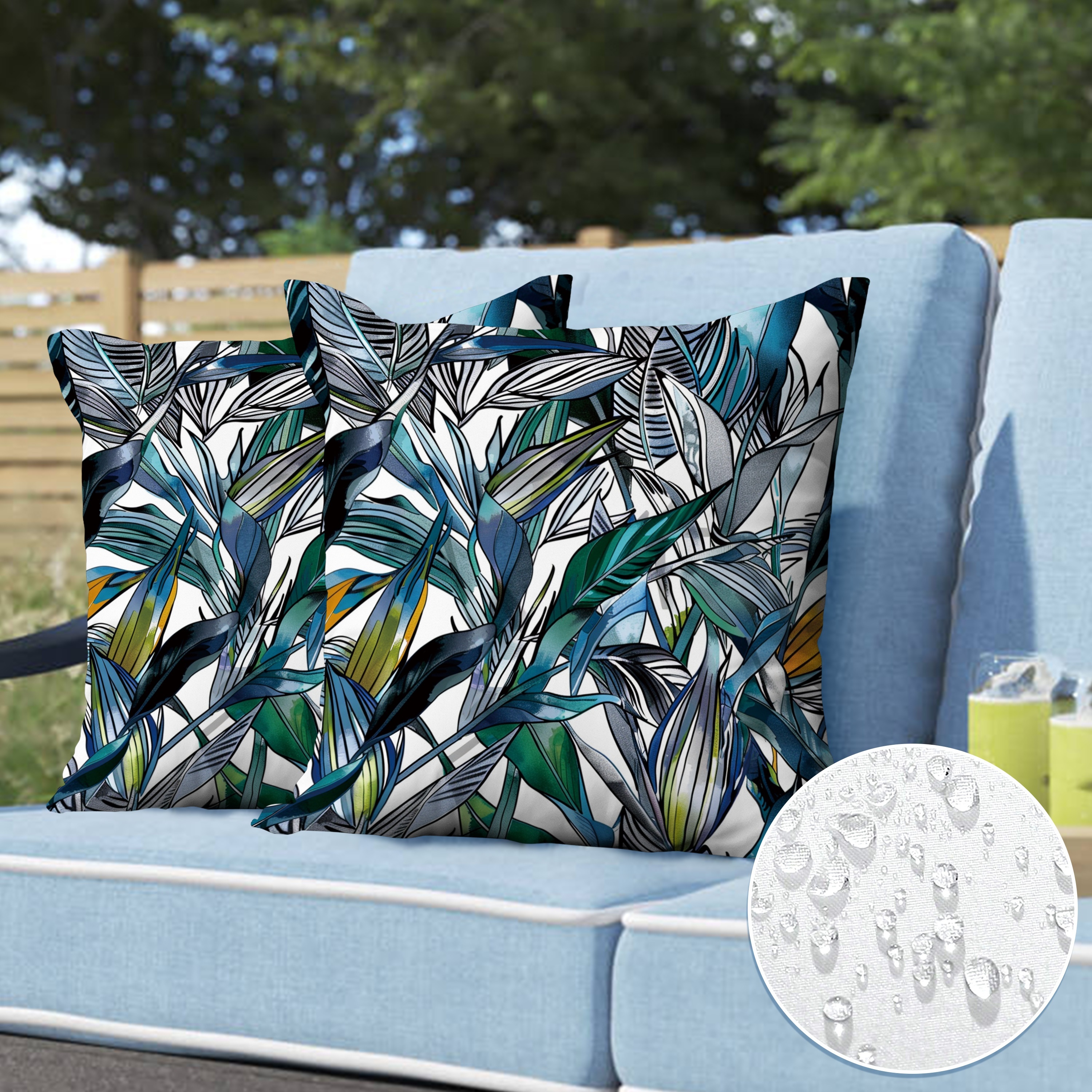 

2pcs, , 18*18 , Suitable For Furniture Bed Sofa Decoration