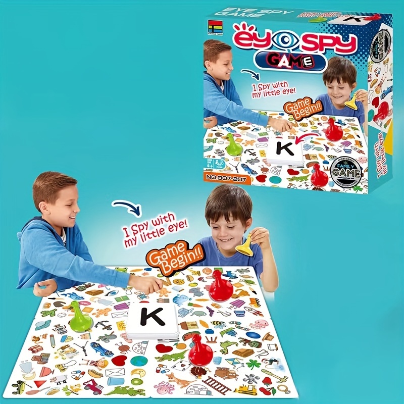 

Eyospys Game, Interactive Tabletop Toy, & Hand-eye Coordination Training, Unisex, Birthday & Holiday Gift, Colors, Plastic