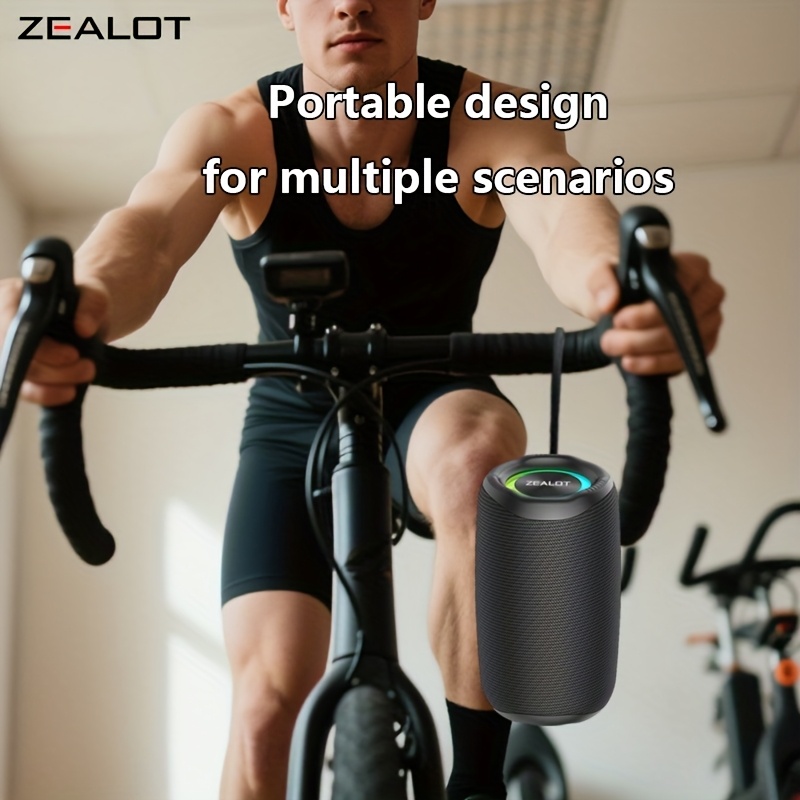 ZEALOT M2 Mini Portable Wireless Speaker with RGB