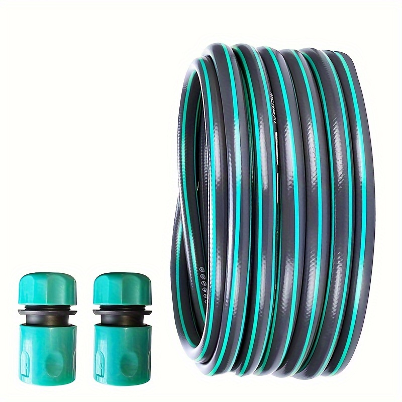 

Garden Hose Kit With Quick Connect Fittings, 1/2" 20m Pvc Material, Soft & Durable, Corrosion-resistant, Thread For Us & Europe, Ideal For Gardening Tools & Lawn Care - 1pc