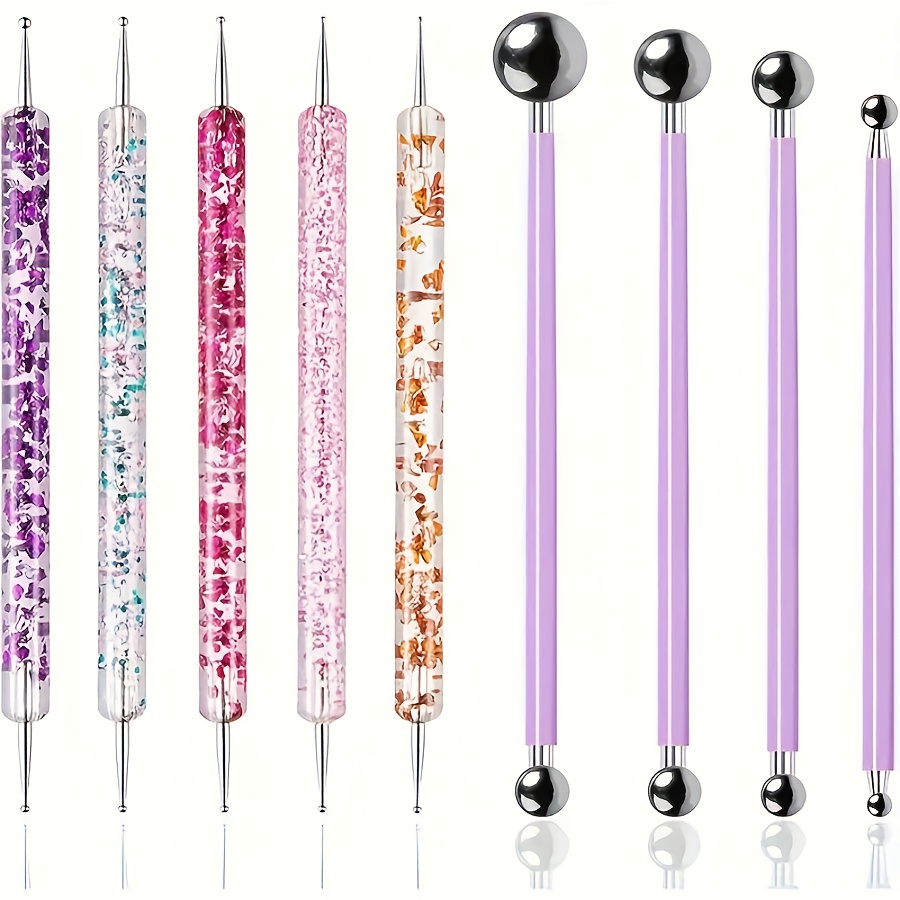 TEMU 9pcs Clay Tool Set With A Stylus