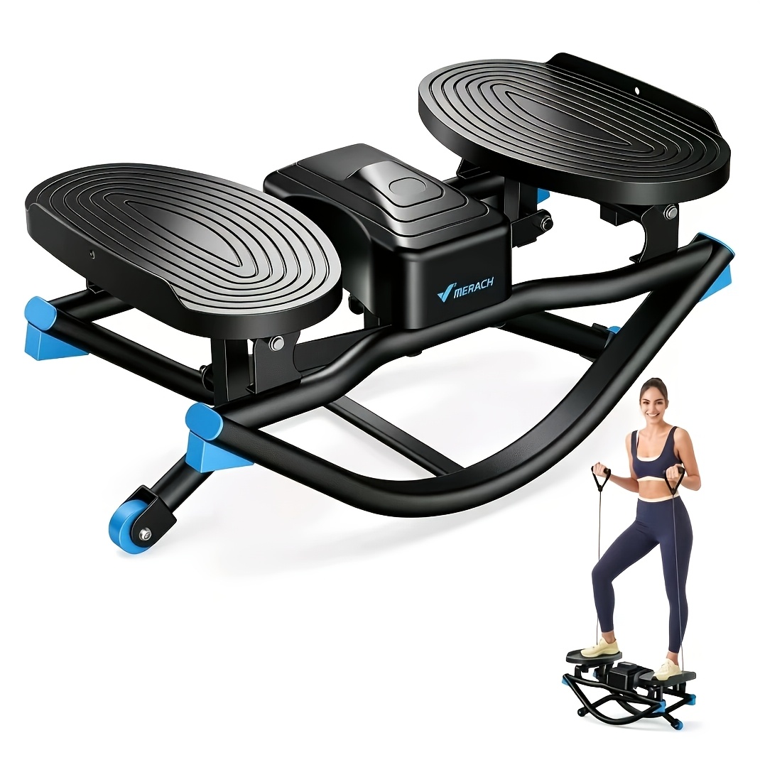 Image of -one Home Exercise Equipment: Leg Trainer, Wireless Portable Walking Trainer, Side-to-side -burning And Body-sculpting Fitness Equipment, Office Aerobic Weight-loss Tool, Weight Capacity Of 150kg