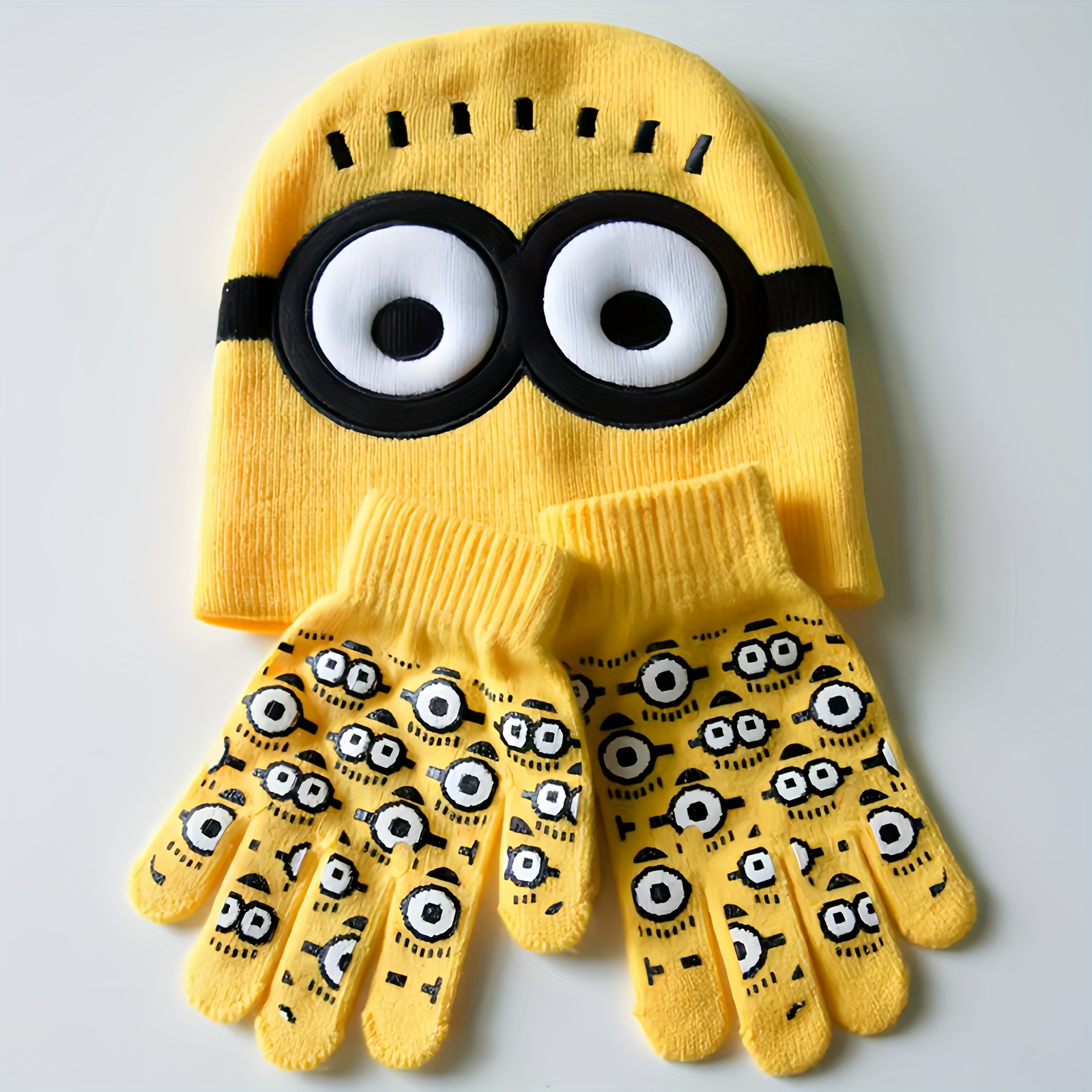 

Minions Beanie And Set: Adorable Warmers, For Christmas, , Or