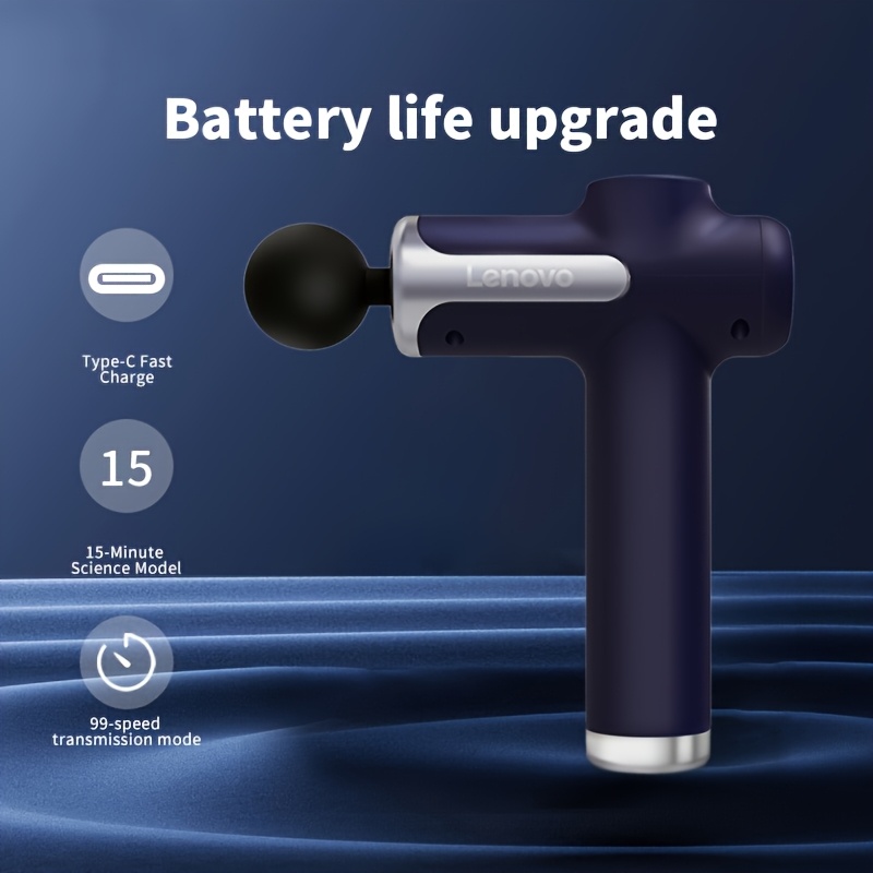intelligent massage gun quiet 8 head usb charging waist legs and hips fathers day gift 7