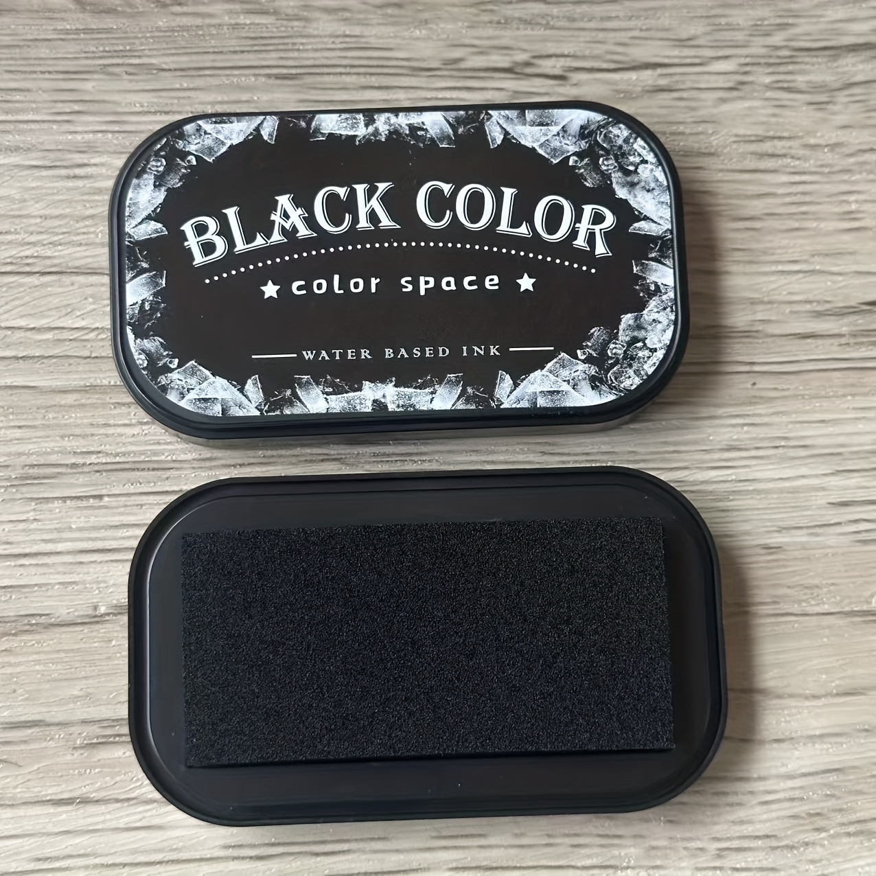 Image of 1pc Colorful Water-based Ink Sponge Stamp Pad, Portable Ink Pad, Colors , Suitable For Stamping, Journal Marking, Decoration, Diy Crafts