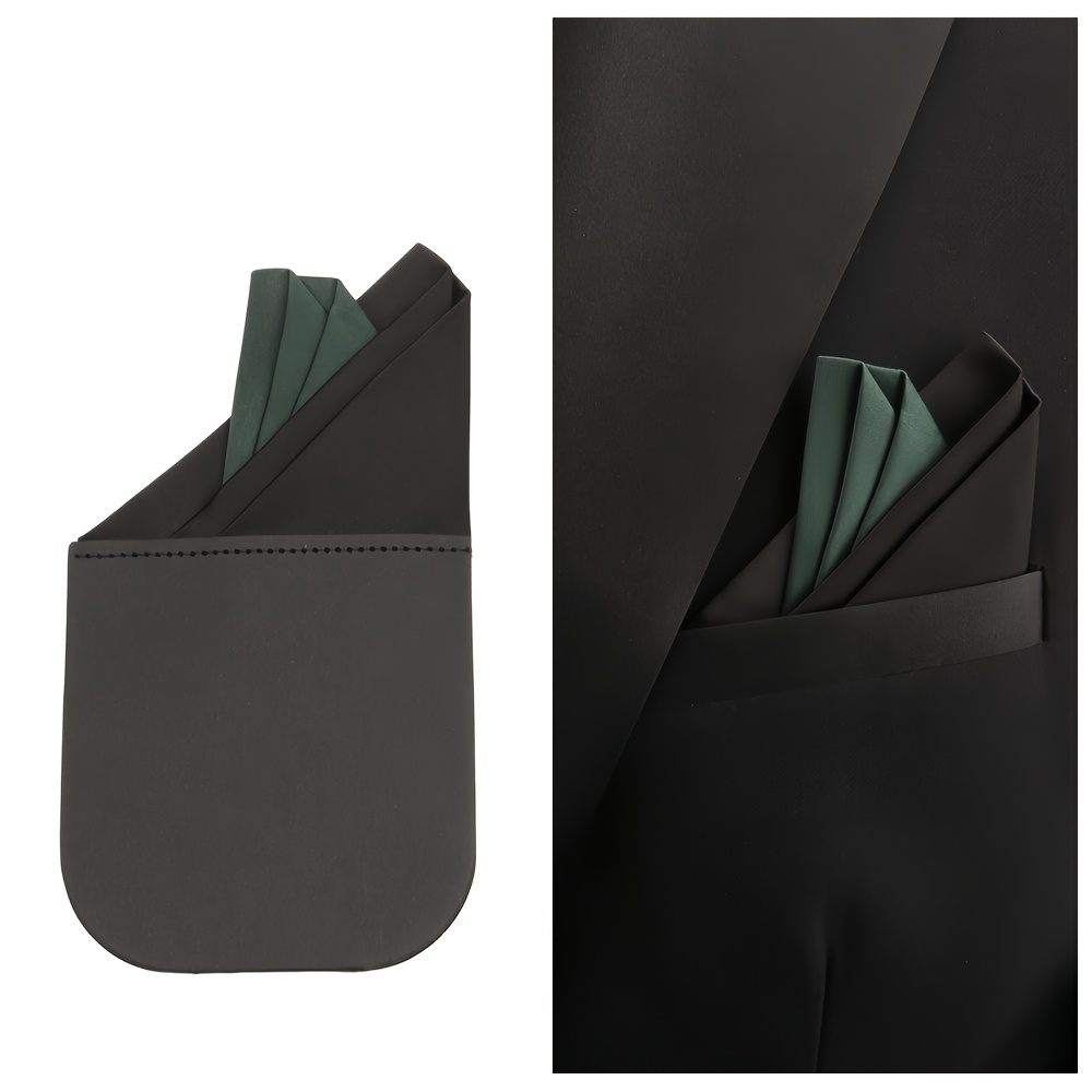 Men's Pre-formed No-Fold Pocket Square
