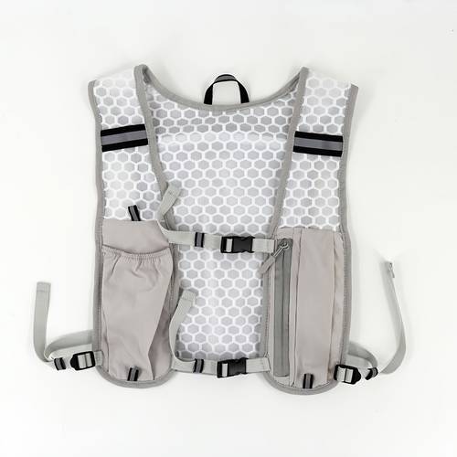 new lightweight sports vest for men and women multi functional lightweight storage device chest bag for men and women holds a water bottle and phone during workouts running vest outdoor sports gear portable storage backpack