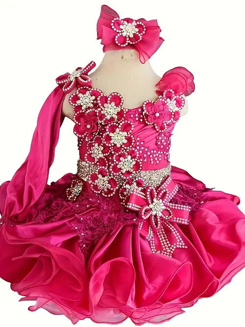 pageant dress handmade beaded dresses toddler pageant princess dress am g535hp