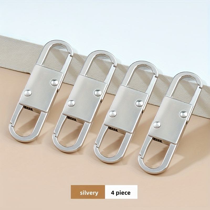 TEMU 4/5 Square Zipper Pull Anti-theft Device - Zipper Closed - Zipper Pull Replacement