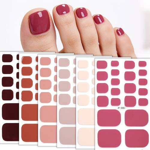 2 bögen 3d vollnagel-streifen, elegante einfarbige nagelsticker für frühling und sommer, weiches nude-pink, hellbeige, einfach und vielseitig, für zuhause, pendeln und partys , für damen und zur einfachen erstellung von minimalistischer nagelkunst für den
