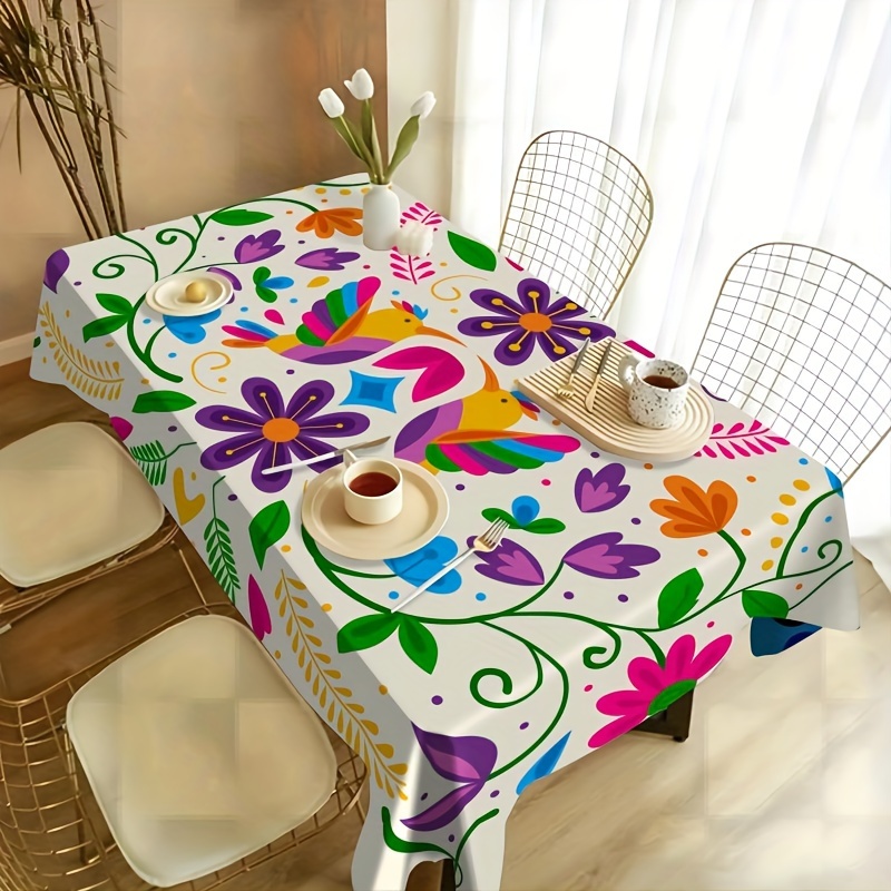 

Mexican Tablecloth - , Rectangular For , Bbqs & -