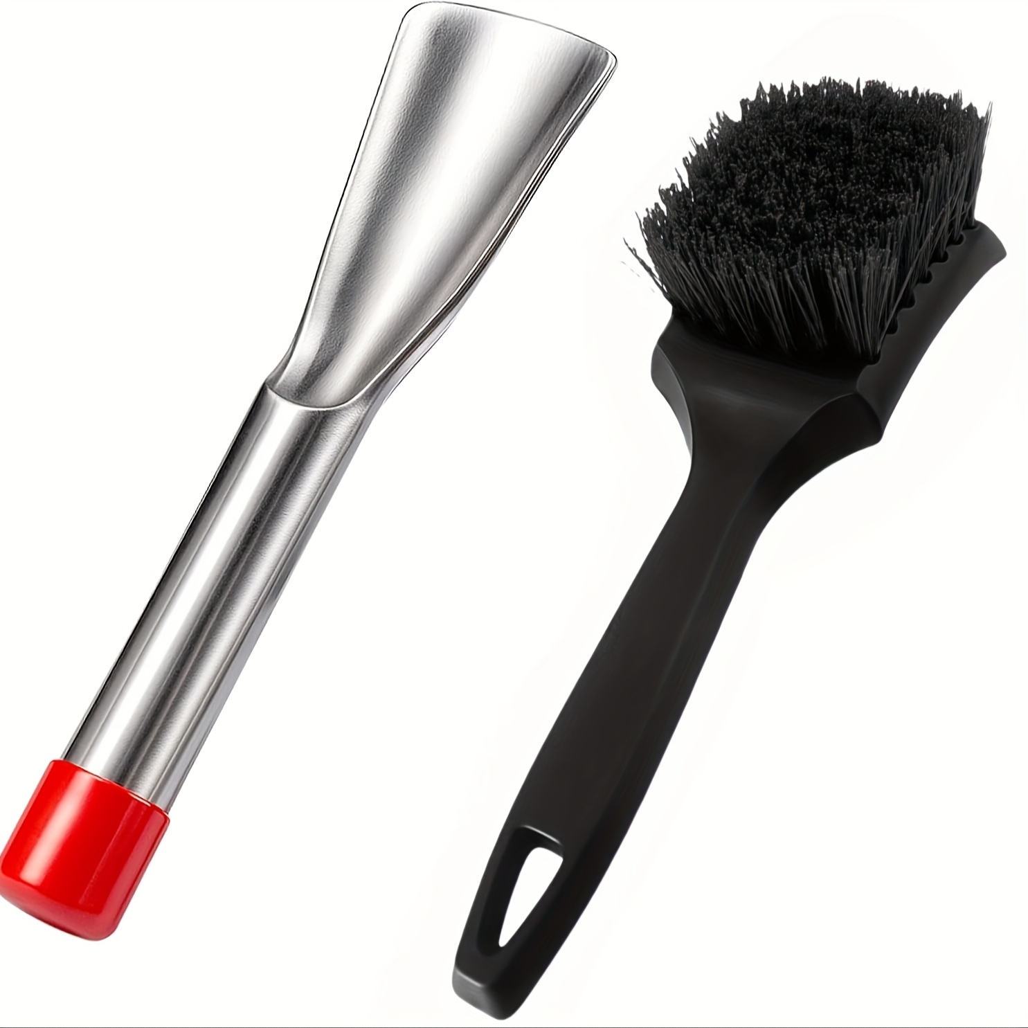 Temu – TEMU 2pcs Lawn Mower Deck Cleaning Brush Set, Lawn Mower Additions, Lawn Mower Cleaning Tools