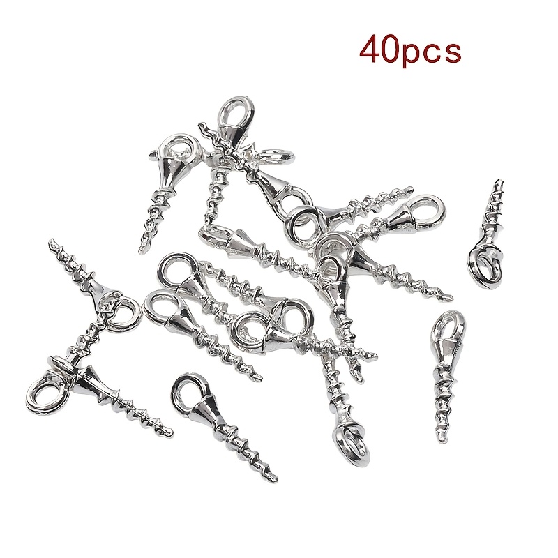 Image of Multifunctional Mini Diy Hole Screws Are Metal Screws, Suitable For Picture Frames, Hanging Decorative Accessories, Living Rooms,installation Accessories, And Diy Handmade Gift - 40pcs