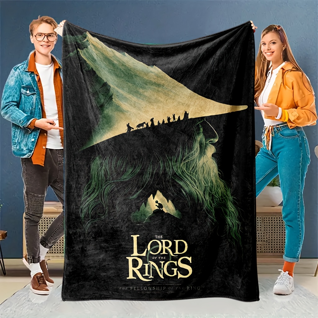 TEMU 1pc Warner The Throw Blanket Cute Anime Adorable Cartoon Soft Flannel Winter Lightweight Nap Blankets Birthday Gifts Travel Outdoor Home Couch