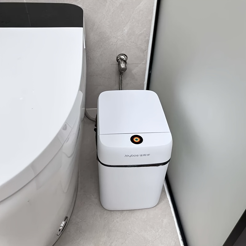 TEMU Poubelle Automatique 1/2/3 pièces 3,2 Gallons avec Couvercle Contact, Petite Poubelle Intelligente à Capteur de Mouvement pour Cuisine, Salle de