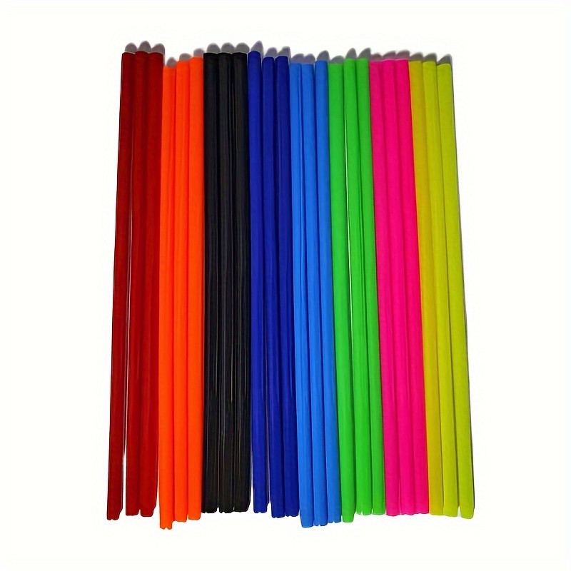 

36pcs Couvertures de de Roue de Vélo & Moto Vibrantes - Matériau PE , Longueur Courte de 17cm, Bandes de Modification Multicolores pour un Style Amélioré, Accessoires de Moto