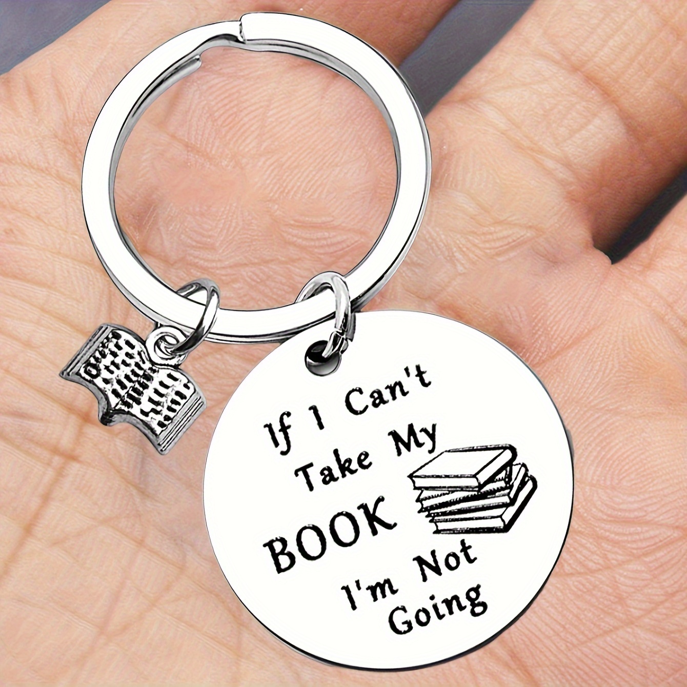 

: Steel Keychain - For Readers, & - For Birthdays, Graduations & Christmas