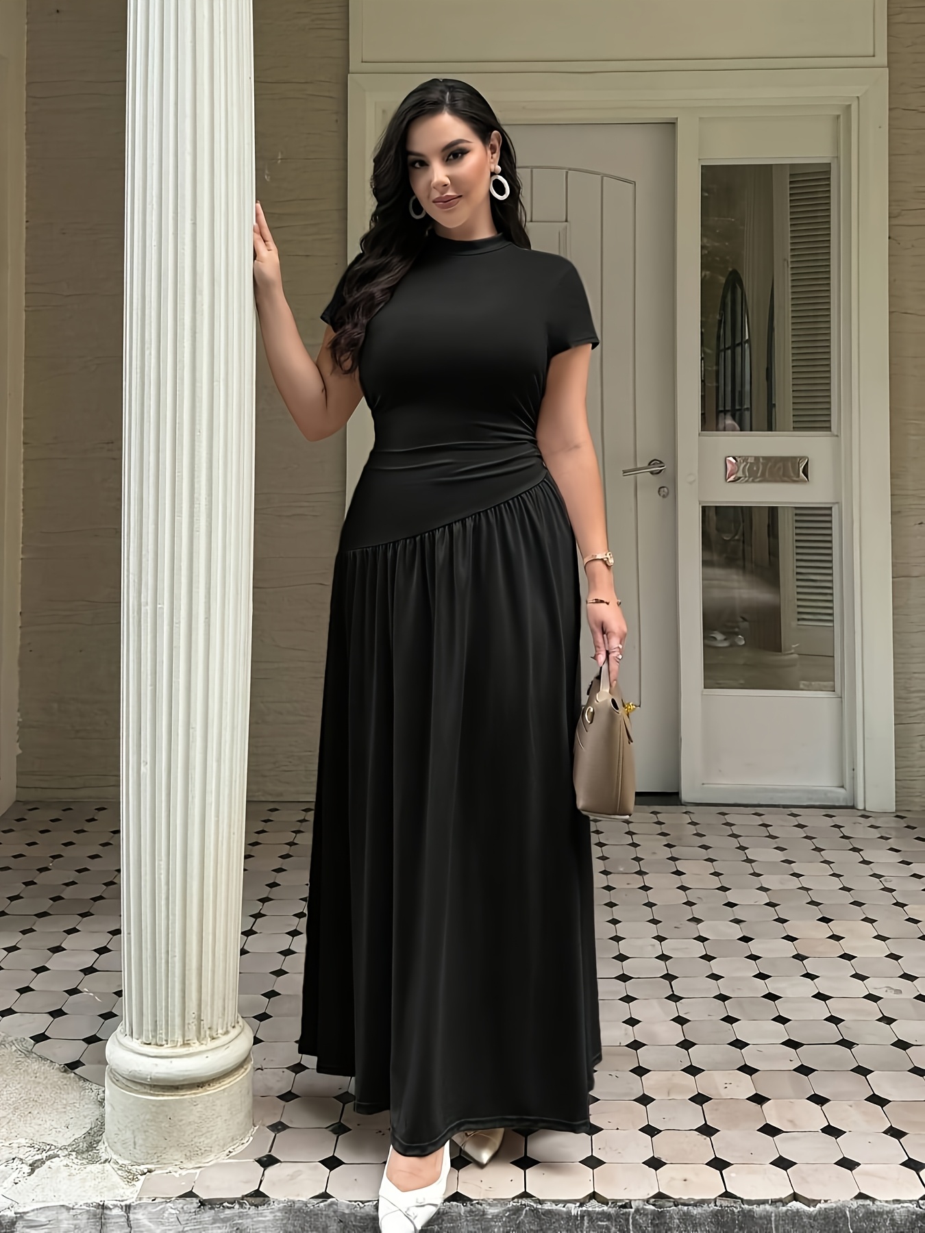 Size Clothing Fashion To Figure Maxi Dress Plus Size Women's Plus
