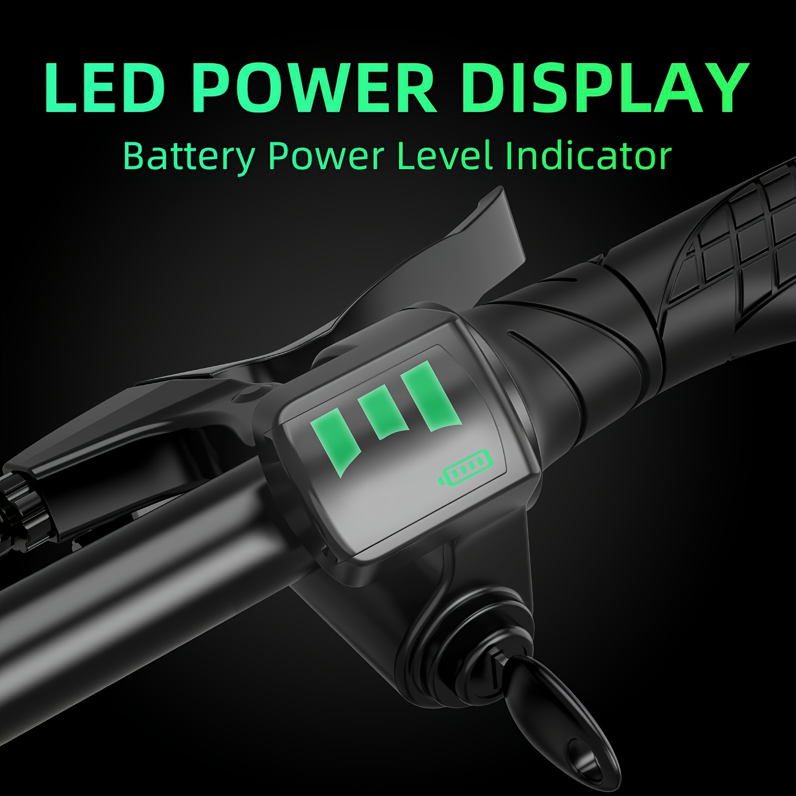 14 Inch Folding Electric Bike with 500W Motor, Portable Commuter Bicycle, Speeds 15-24 MPH