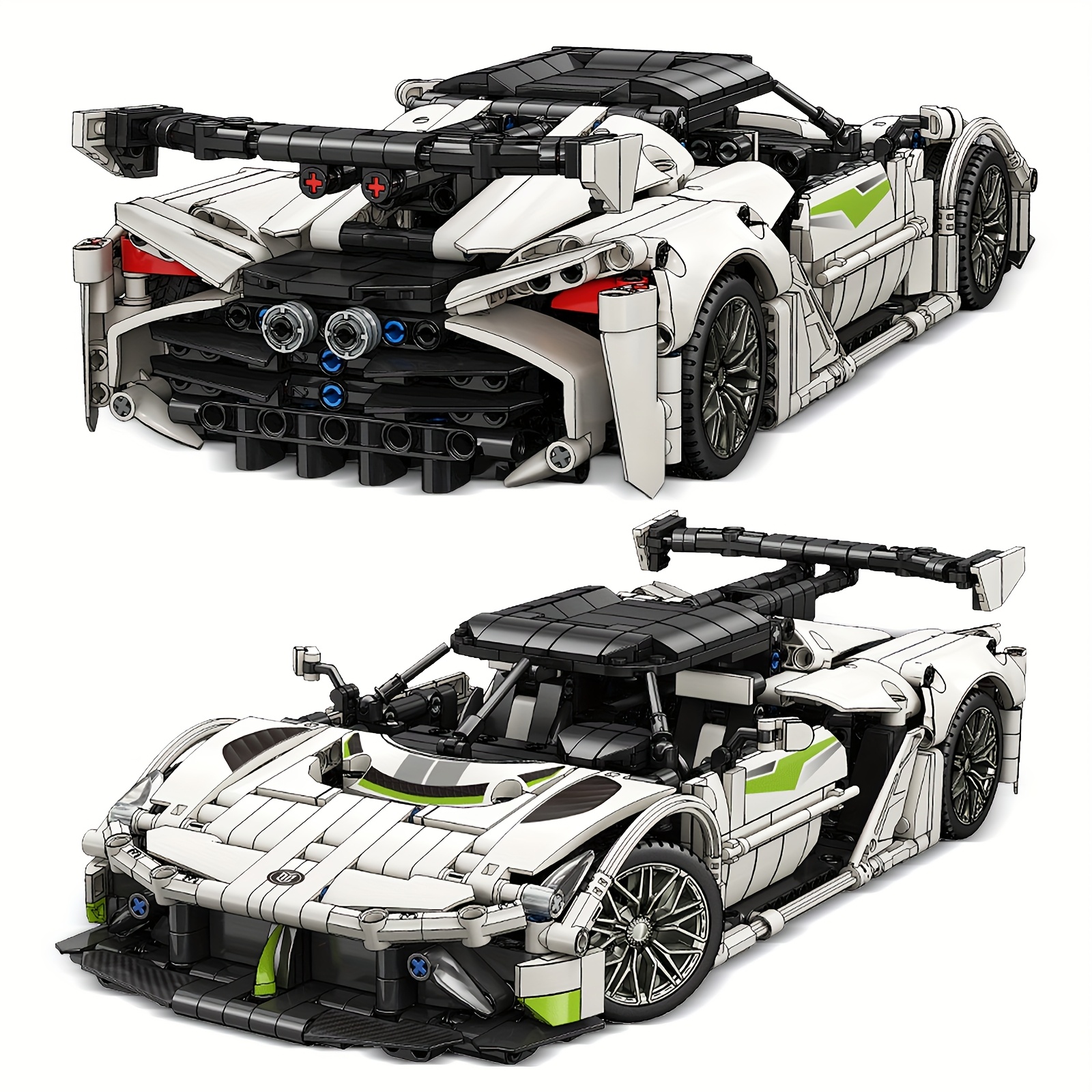 

1116pcs, Supercar Building Blocks Set, 1:14 Building Blocks, Adult And Teenage Sports Car Toys Model, Christmas/birthday/gift