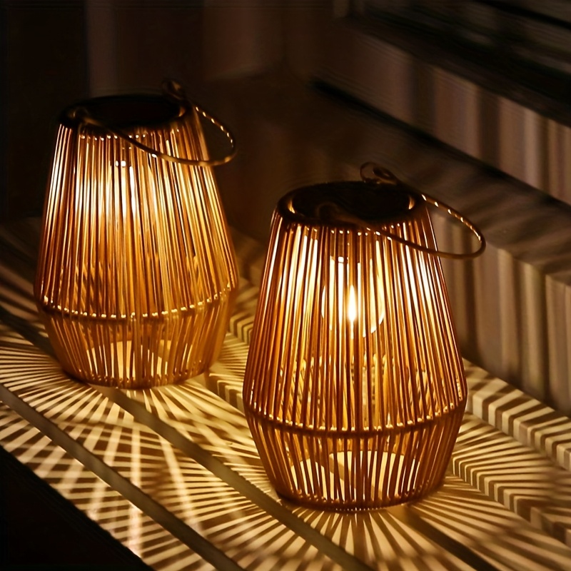 1   2  s zonne lantaarns buitenverlichting voor hangend gebruik solarwoven lantaarn zonnelichtbron decoratie voor tuin erf veranda   gazon pad geschikt om op te hangen of staande te zijn 2  s 9