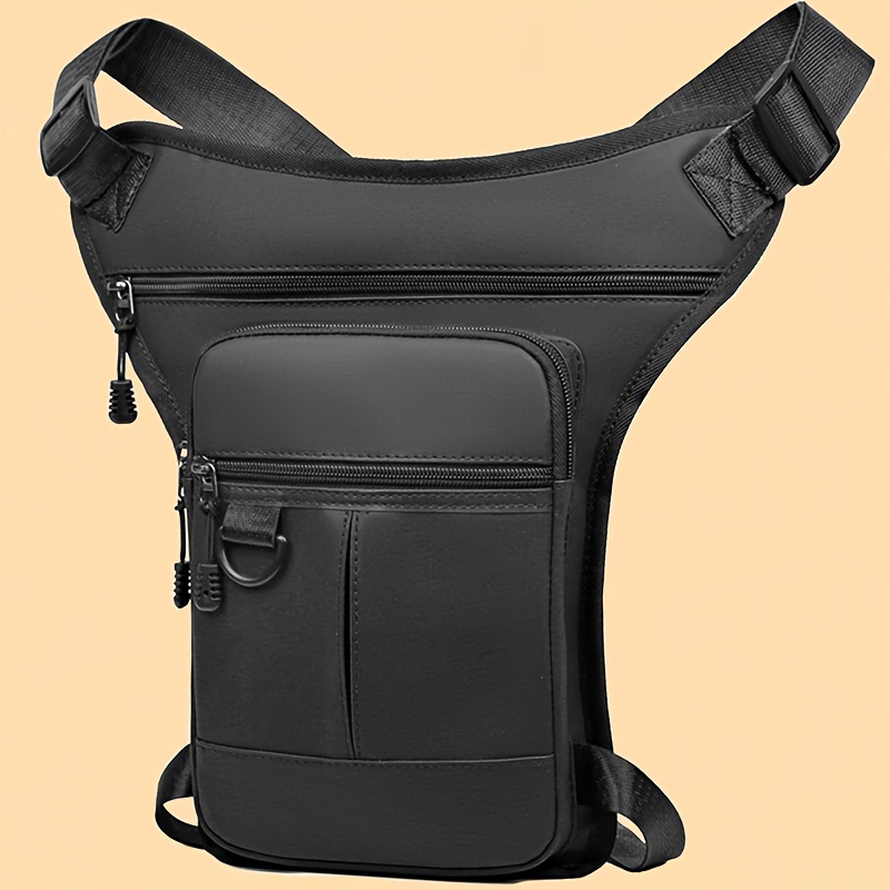 

Multi-functional Cycling Waist Bag Chest Bag Leg Bag, Trendy Portable Sling Bag For Men's & Women's Outdoor Activities & Fitness
