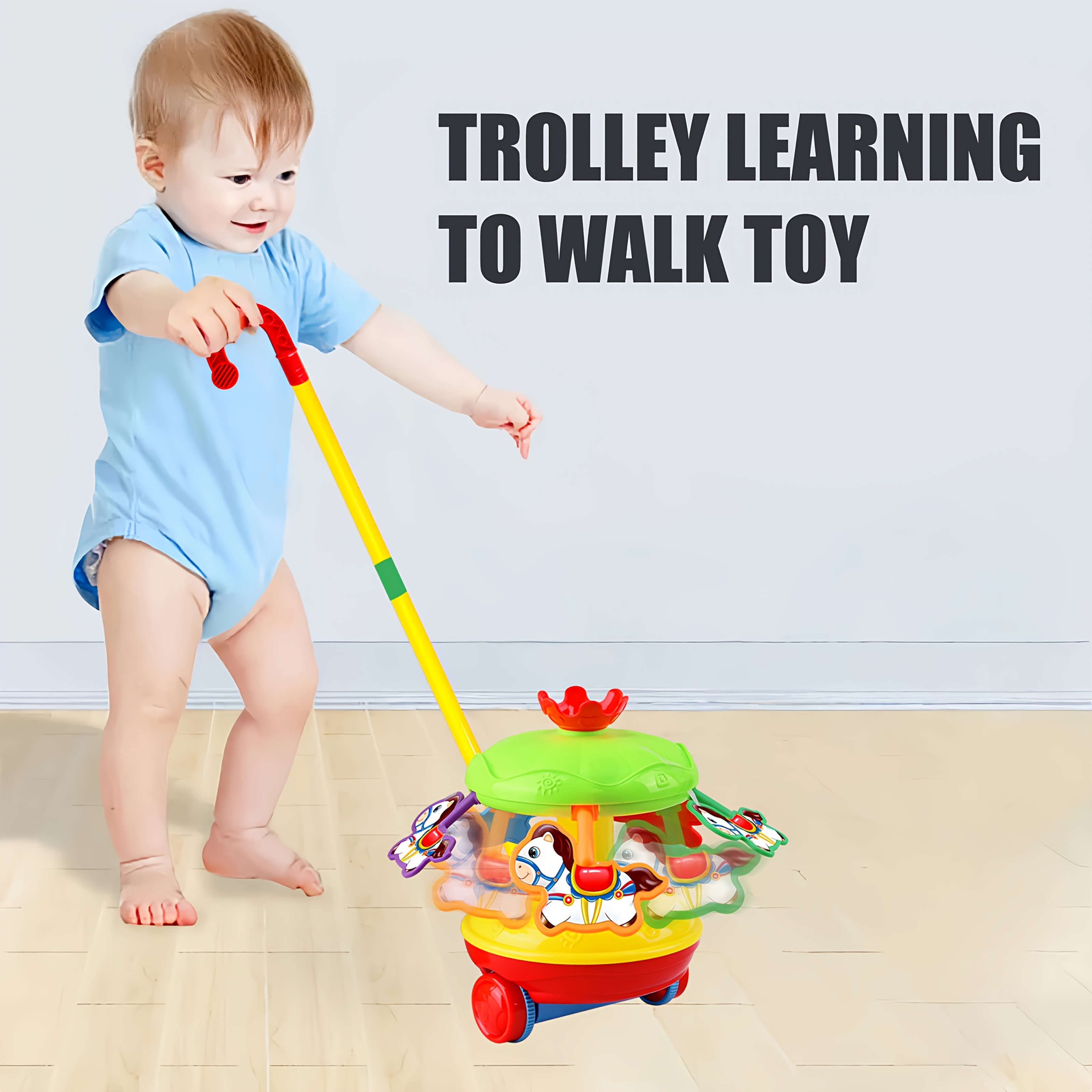 Push-Pull-loopspeelgoed voor peuters