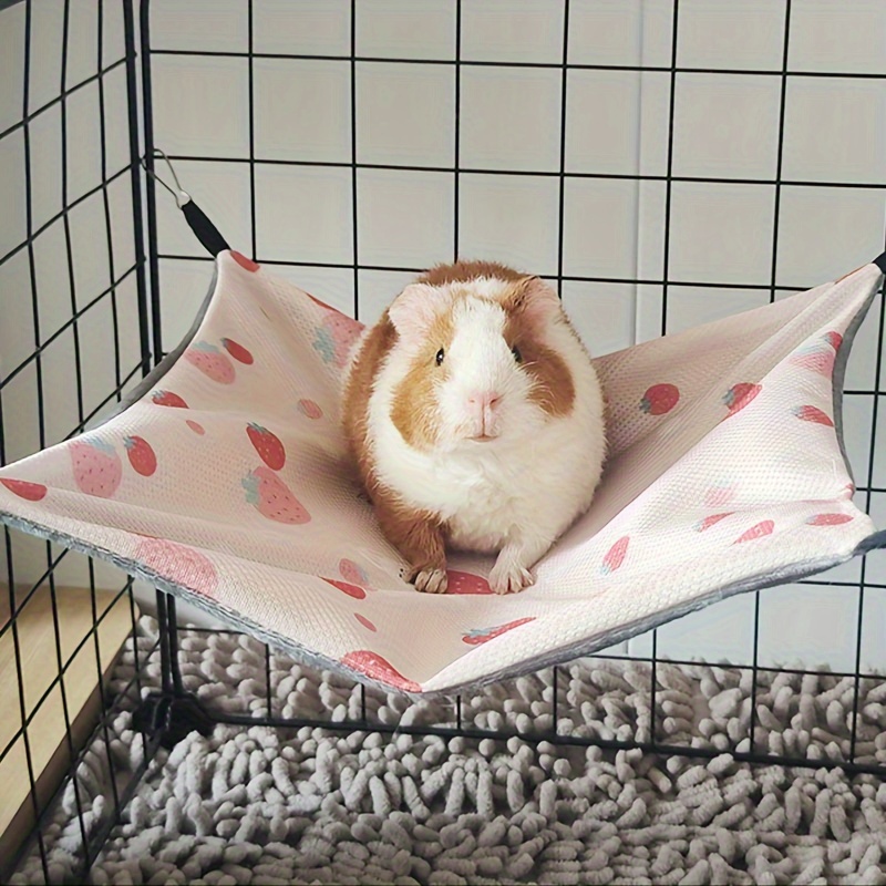 E-shop Einlagige, atmungsaktive Haustier-Hängematte für Eichhörnchen, Gliders und Meerschweinchen, für den Sommer