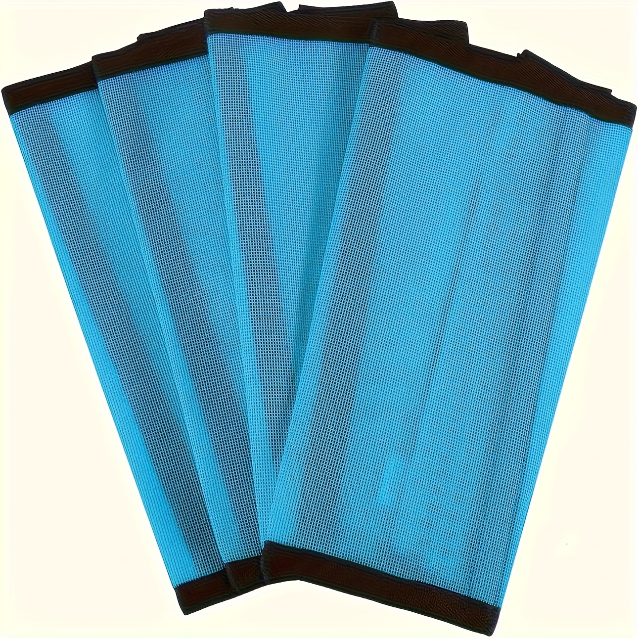 TEMU 4pcs Fly Protection: Breathable Mesh Horse Boots To Keep Flies & Mosquitoes Away! 4pcs Horse Fly Boots Set, Mesh Boots For Horses, Leggings For