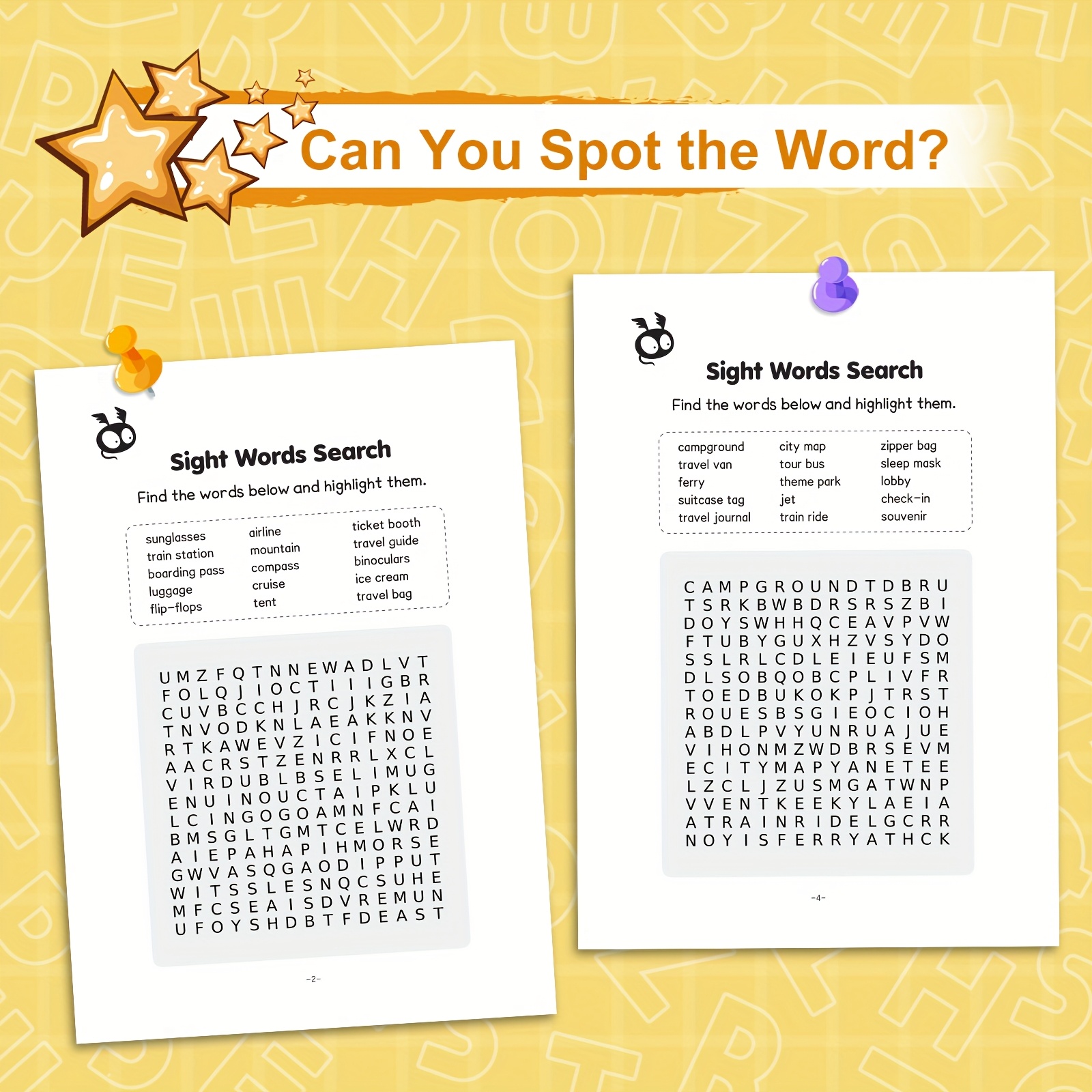Word Writing and Search Puzzle Book: A Fun Way to Practice Spelling and Expand Vocabulary