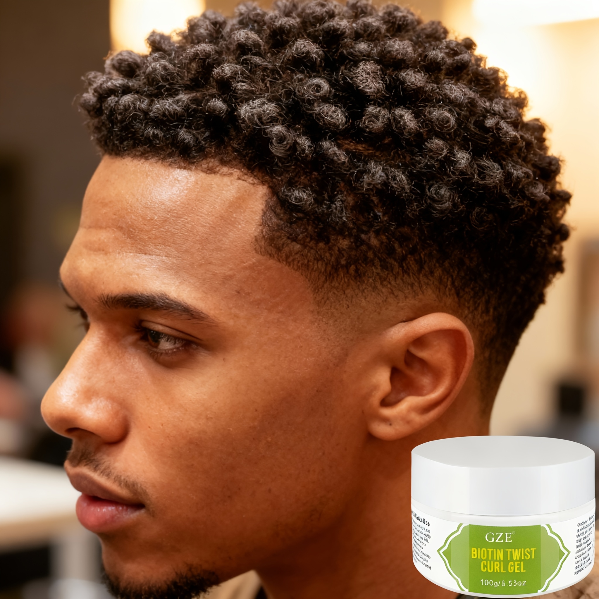 gze biotin twist curl gel hair moisturizing styling gel - Temu