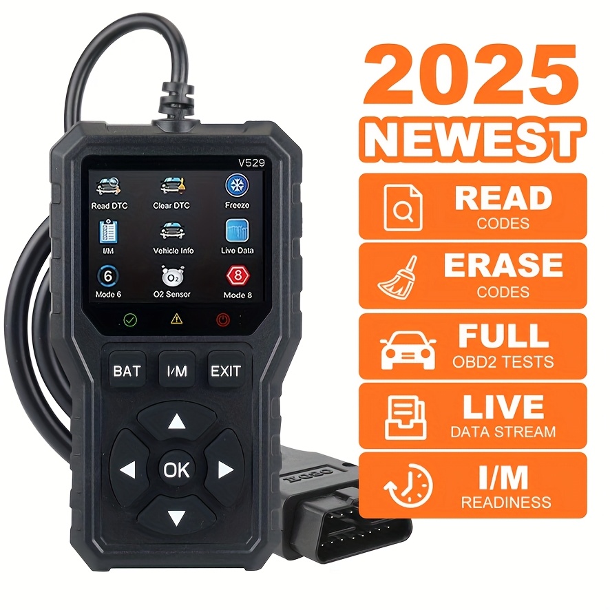 AD410 PRO コードリーダー バッテリーテスト チェックエンジン フル OBD-II 機能搭載 自動車診断ツール スキャナー  Amazon.co.jp: ANCEL (アンセル) AD410 PRO OBD2 スキャナーとバッテリーテスター 2イン1 車診断ツール エンジン  ライトチェック、EVAPテスト、ライブ ... AD410 PRO コードリーダー + バッテリーテスト チェックエンジン フル OBD2 機能搭載 自動車診断ツール