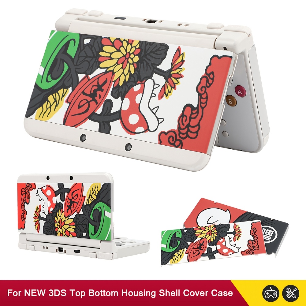 New Nintendo 3DS キャラクター柄カバー付き ニンテンドーnew 3ds用ハードシェル交換ケース キャラクター