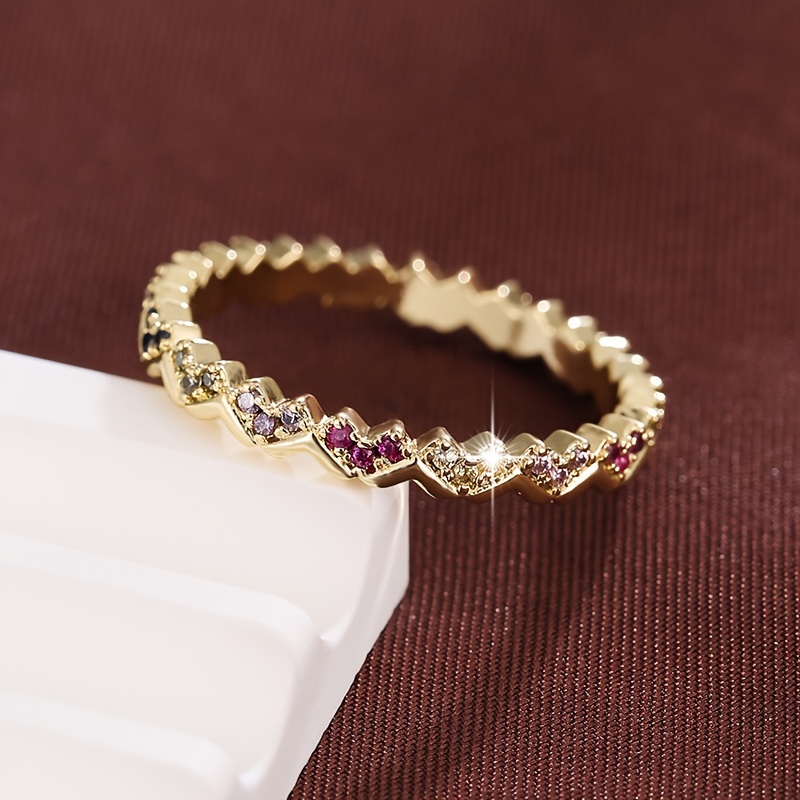 Heart Shape Zirconia Women's Ring