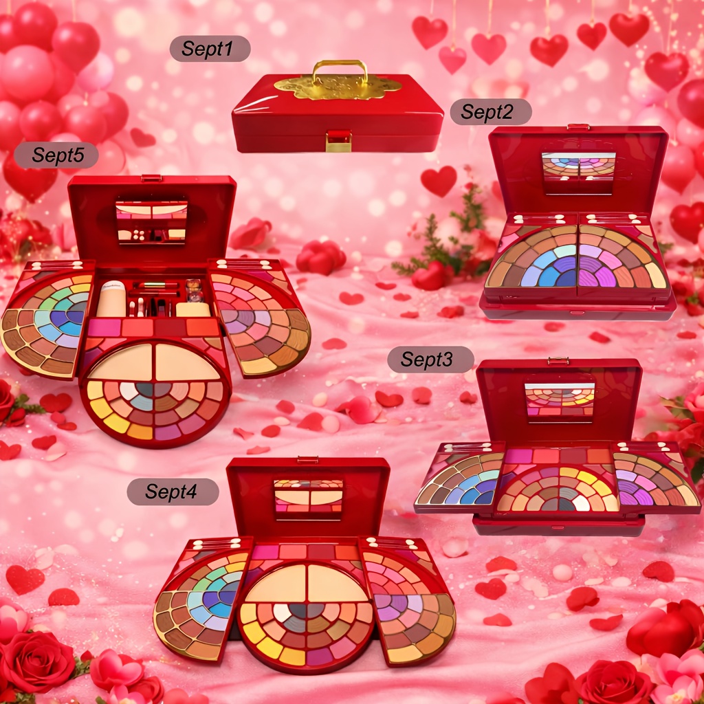 red gift box contains set 102pcs makeup including - Temu Ghana