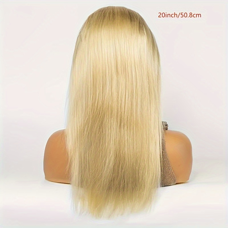 Blonde 613 Hd 30 Straight 13x6 Lace Front Human Hair Wigs Temu